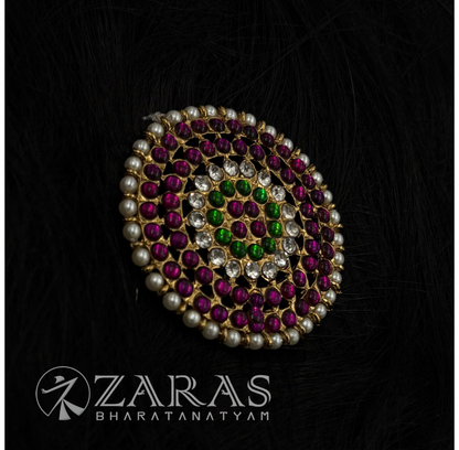 Bharatanatyam Dance Alankara Jewellery - Rakodi Flower PG Kemp CS