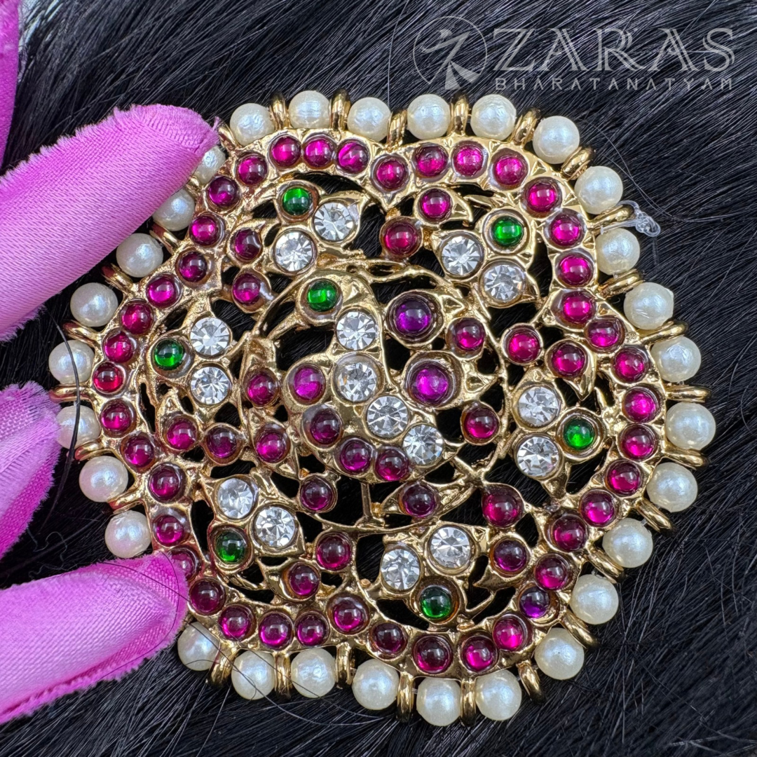 Bharatanatyam Dance Alankara Jewellery - Rakodi Peacock PG Kemp CS