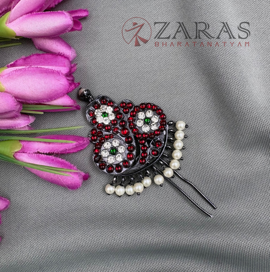 Bharatanatyam Dance Black Jewellery - Snake Small Head Arch RG Kemp CS