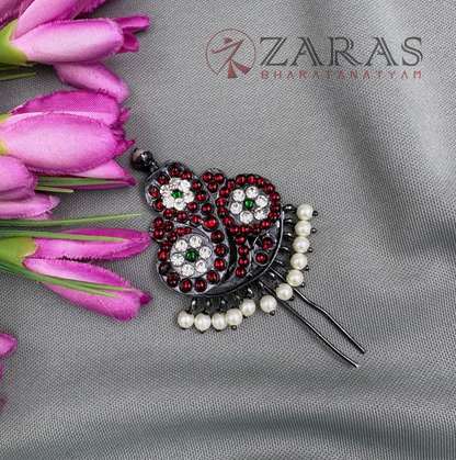 Bharatanatyam Dance Black Jewellery - Snake Small Head Arch RG Kemp CS