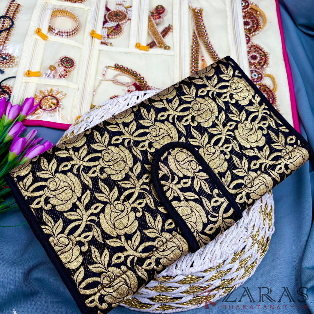 Bharatanatyam Dance Jewellery Bag / Organiser Foldable