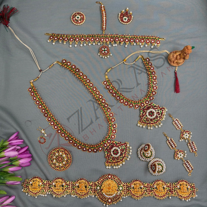 Bharatanatyam Dance Jewellery - Manga Full Set RG Kemp CS