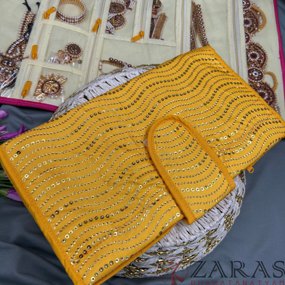 Bharatanatyam Dance Jewellery Bag / Organiser Foldable