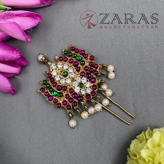 Bharatanatyam Dance Alankara Jewellery - Lotus Head Arch PG Kemp CS
