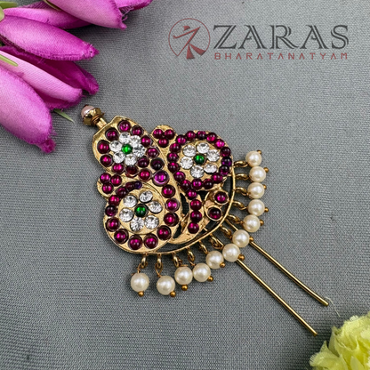 Bharatanatyam Dance Alankara Jewellery - Snake Head Arch PG Kemp CS