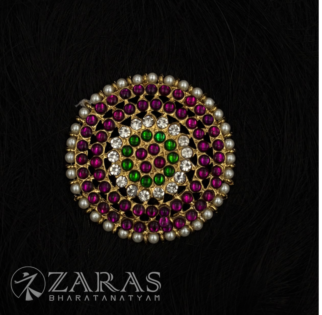 Bharatanatyam Dance Alankara Jewellery - Rakodi Flower PG Kemp CS