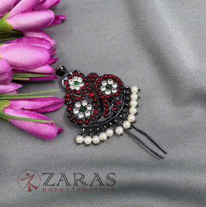 Bharatanatyam Dance Black Jewellery - Snake Small Head Arch RG Kemp CS
