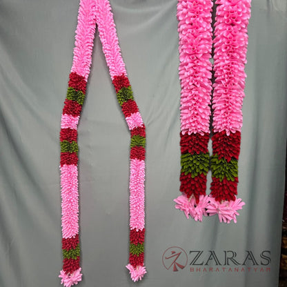 Bharatanatyam Dance Cloth Aandaal Maalai / Haaram – Mixed Colours (Each Side 1 meter / 40 inch Length)