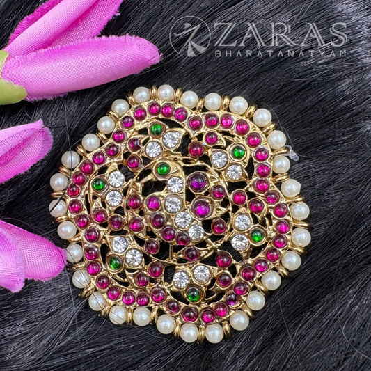 Bharatanatyam Dance Alankara Jewellery - Rakodi Peacock PG Kemp CS