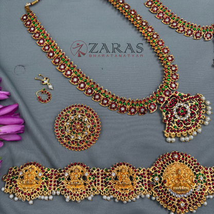Bharatanatyam Dance Jewellery - Manga Full Set RG Kemp CS