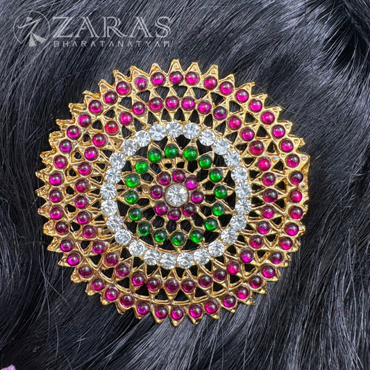 Bharatanatyam Dance Alankara Jewellery - Rakodi Flower PG Kemp CS