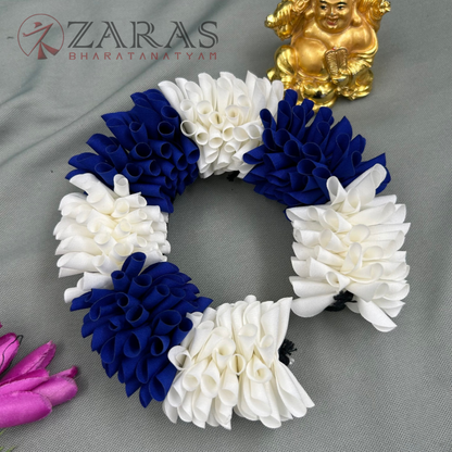 Bharatanatyam Dance Cloth Flower Round D Folded – Single (Mixed Colours)