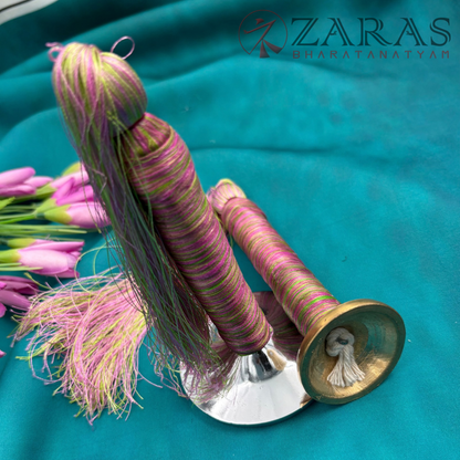 Bharatanatyam Dance Instruments - Nattuvangam /  Thaalam Colour Threading (SPL)
