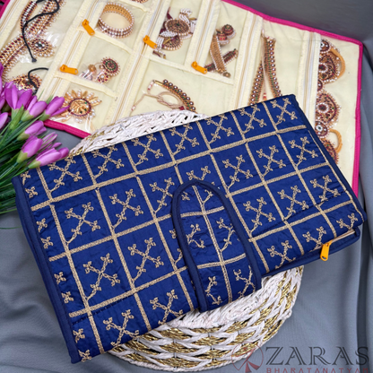 Bharatanatyam Dance Jewellery Bag / Organiser Foldable
