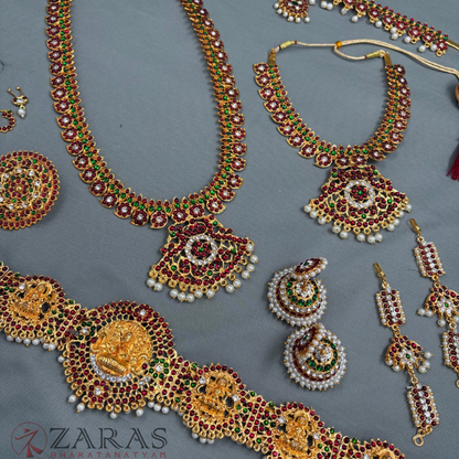 Bharatanatyam Dance Jewellery - Manga Full Set RG Kemp CS
