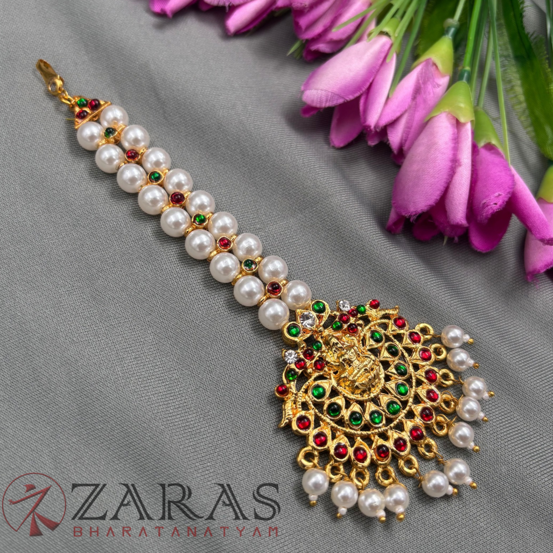 Bharatanatyam Dance Jewellery - 2L Balls & Lakshmi RG Kemp Netti Chutti