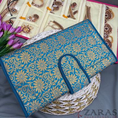 Bharatanatyam Dance Jewellery Bag / Organiser Foldable