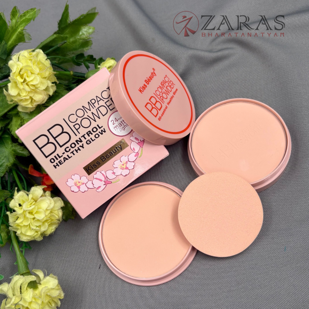 Bharatanatyam Dance Makeup Products - BB Compact Powder (Kiss Beauty)