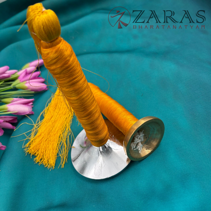 Bharatanatyam Dance Instruments - Nattuvangam /  Thaalam Colour Threading (SPL)