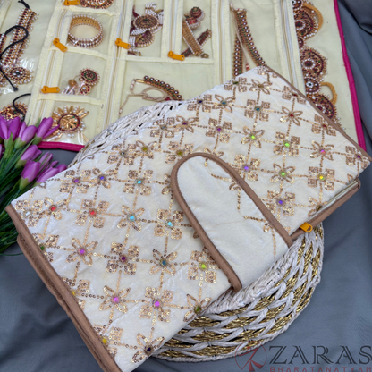 Bharatanatyam Dance Jewellery Bag / Organiser Foldable