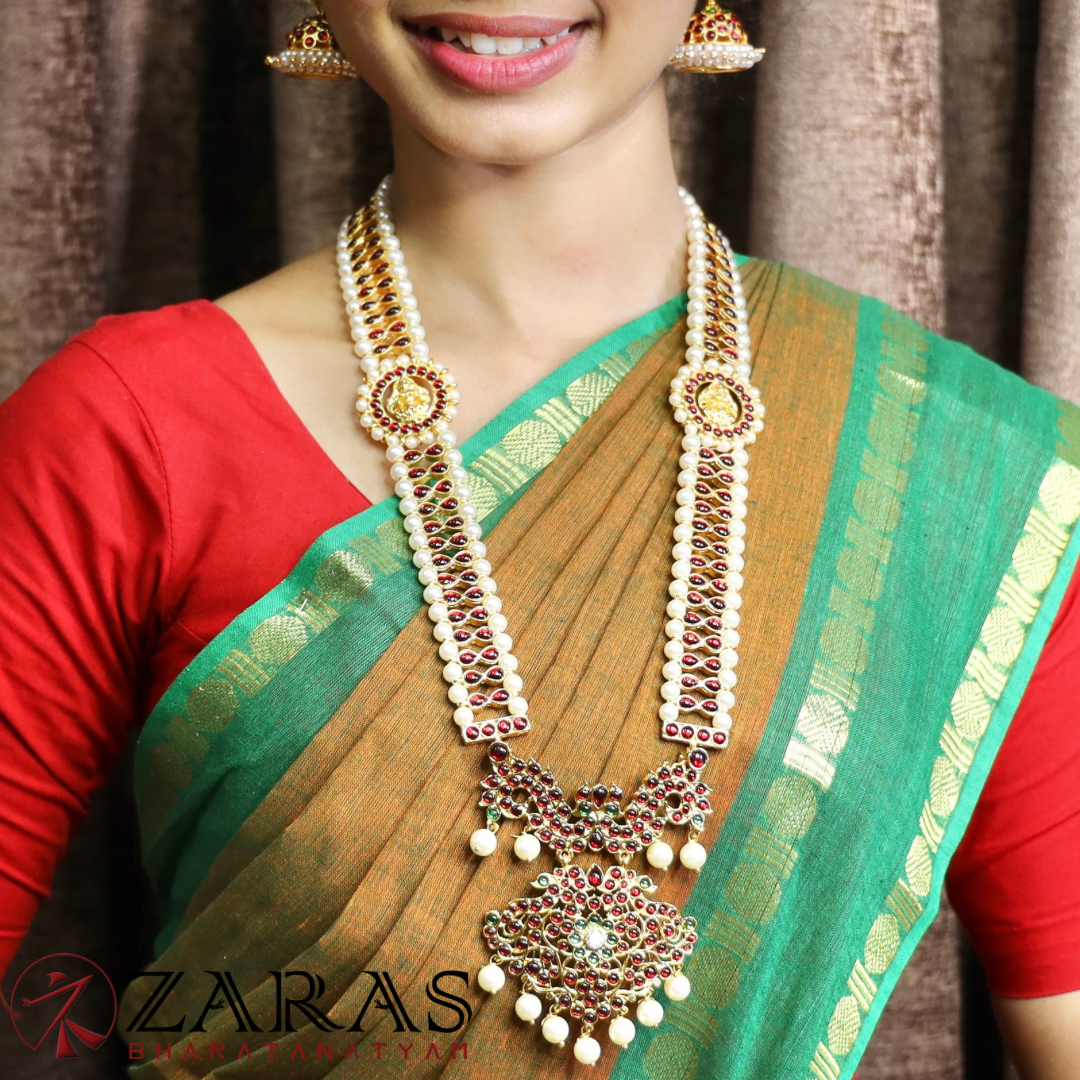 Bharatanatyam Dance Jewellery - Haaram Lakshmi Design RG Kemp SB image 0