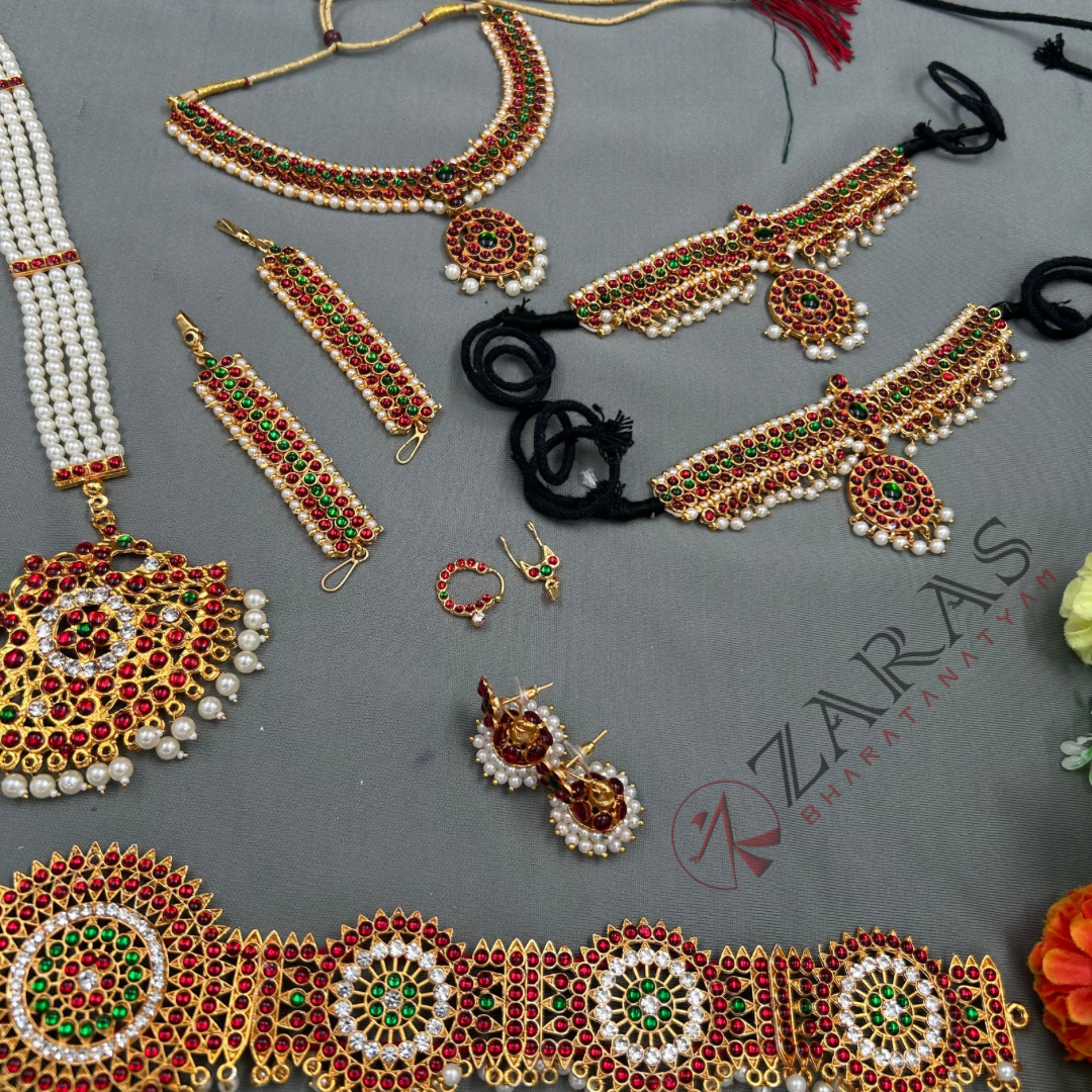 Bharatanatyam Dance Jewellery - Sow Full Set RG Kemp image 2