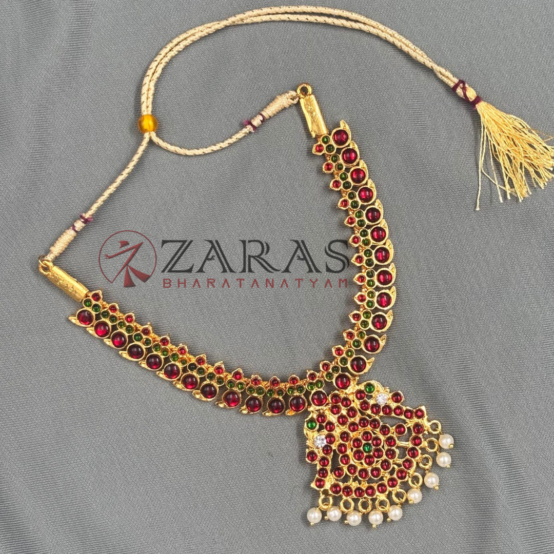 Bharatanatyam Dance Jewellery - Necklace RG Kemp Manga Design SA image 2