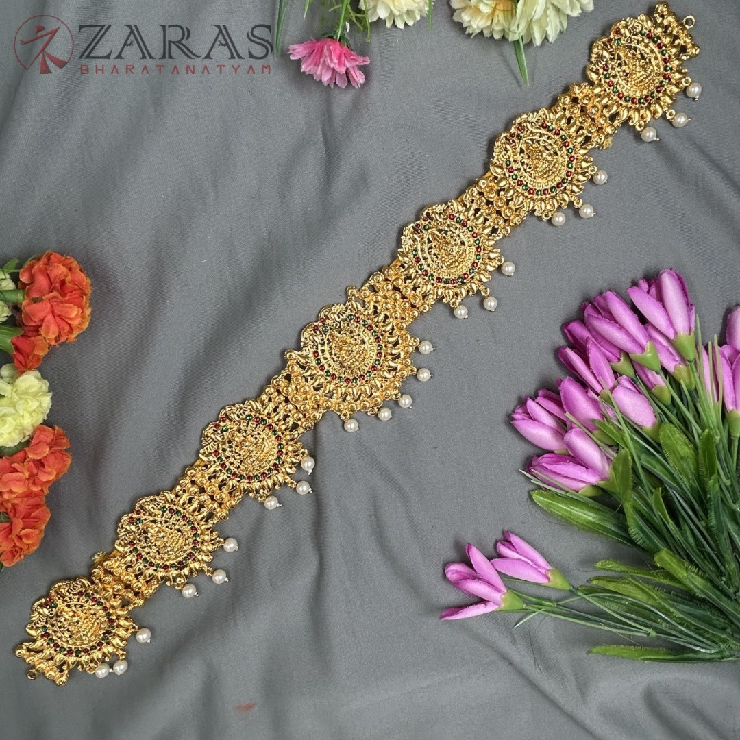 Bharatanatyam Dance Jewellery - Lakshmi Hip Belt RG Kemp CS (Ottiyanam) image 0