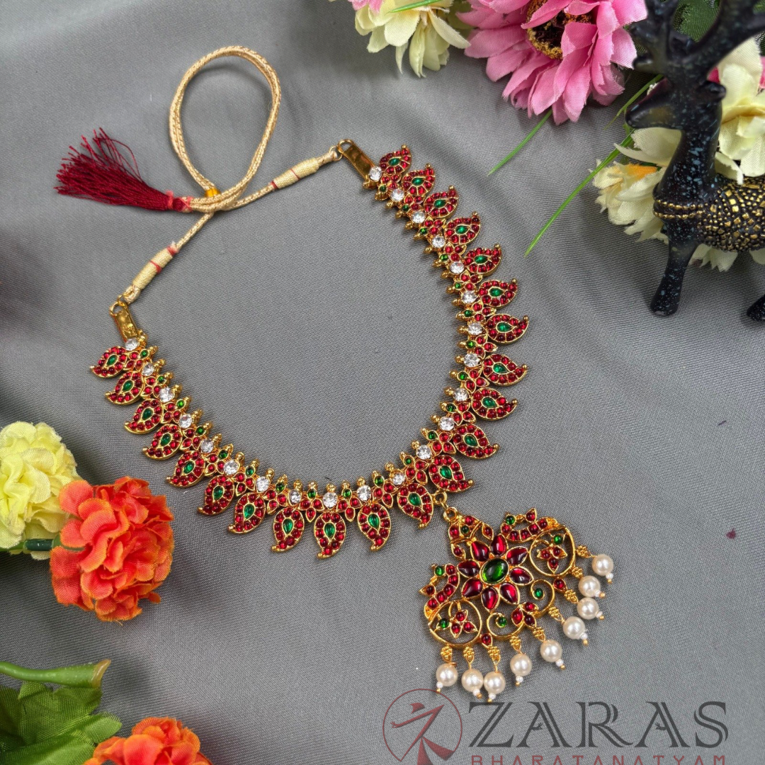 Bharatanatyam Dance Jewellery - Manga Necklace RG Kemp CS image 0