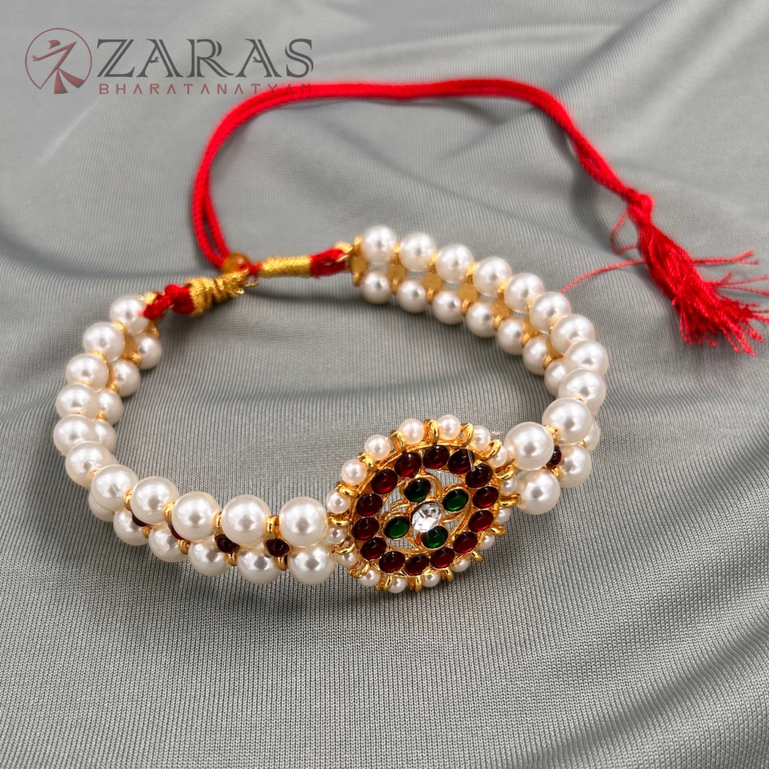 Bharatanatyam Dance Jewellery - 2L Beads Round Choker / Necklace RG Kemp image 0