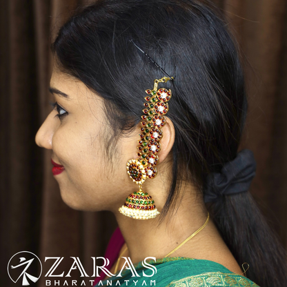 Bharatanatyam Dance Jewellery - Manga Maatal CS RG Kemp Sar image 1