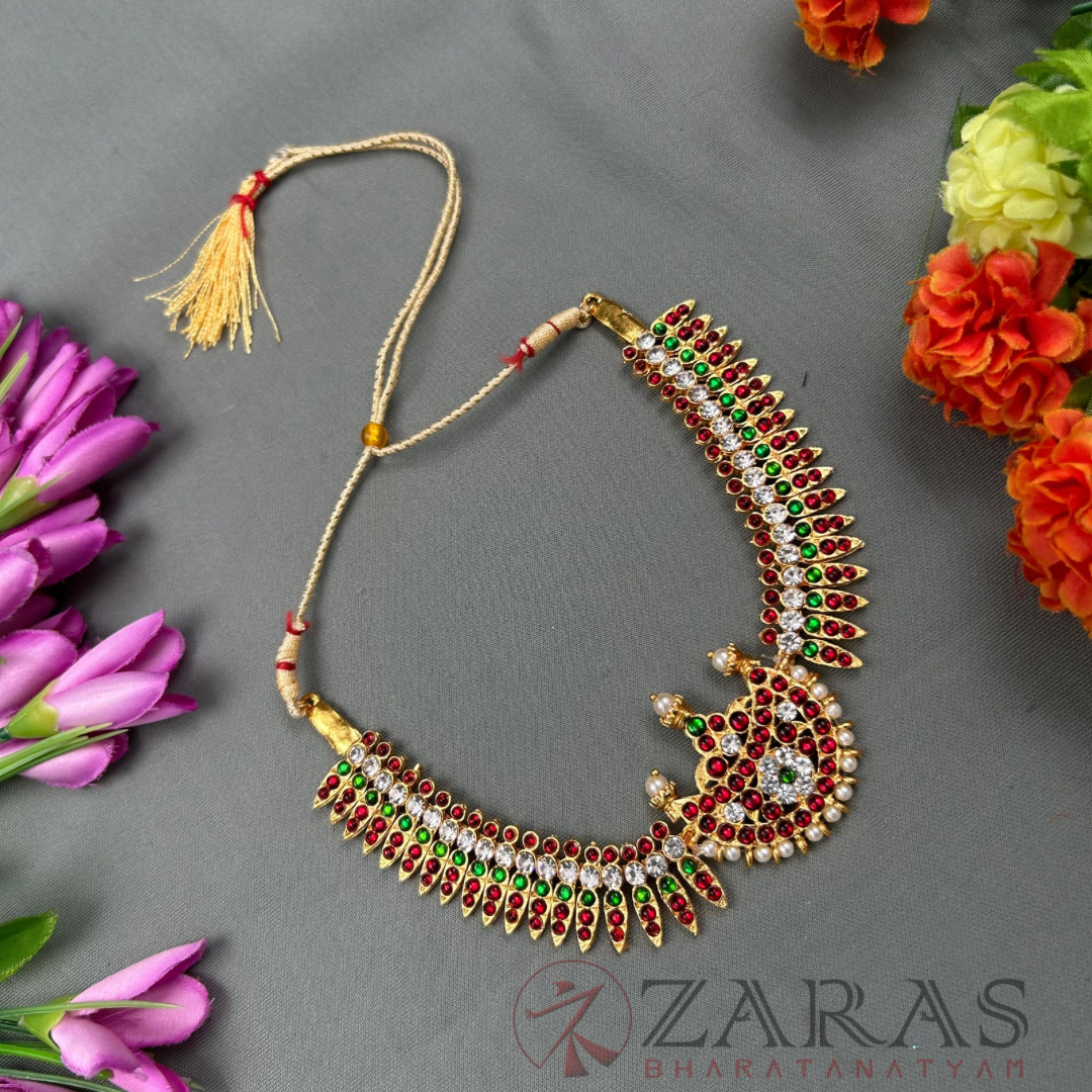Bharatanatyam Dance Jewellery Necklace - Kuchi Sun RG Kemp CS SAR image 2
