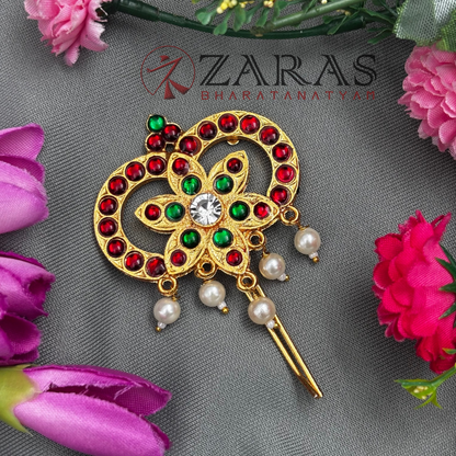 Bharatanatyam Dance Jewellery - Small Flower Head Arch RG Kemp CS image 0
