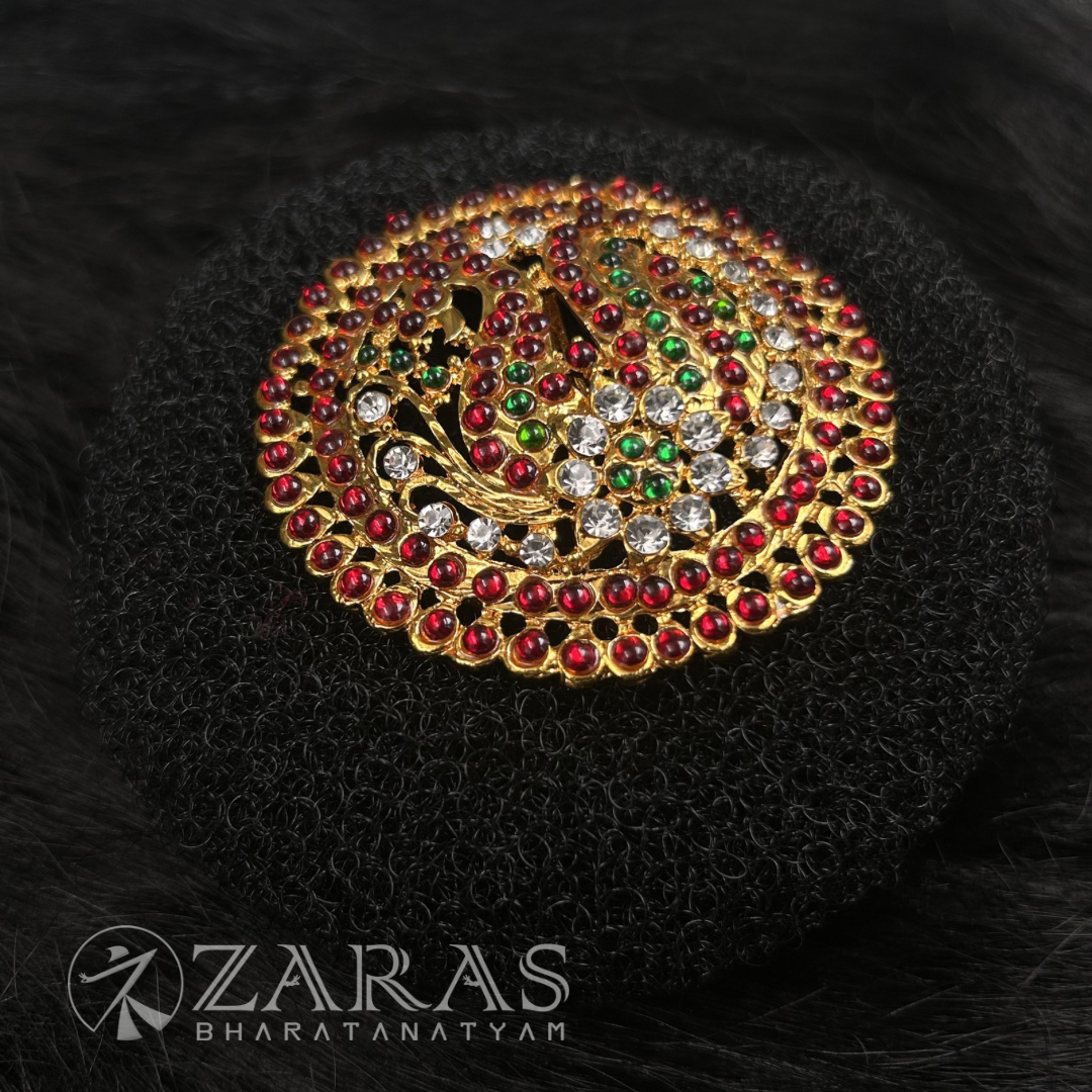 Bharatanatyam Dance Jewellery - Rakodi Flower RG Kemp image 1