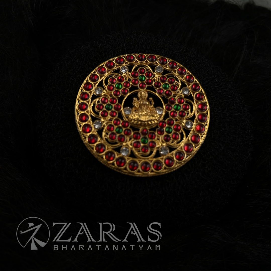 Bharatanatyam Dance Jewellery Black - Rakodi Lakshmi RG Kemp CS image 0