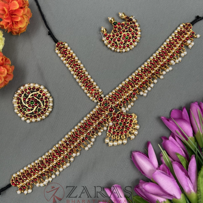 Bharatanatyam Dance Jewellery - Headset C Leaf  Design RG Kemp image 0