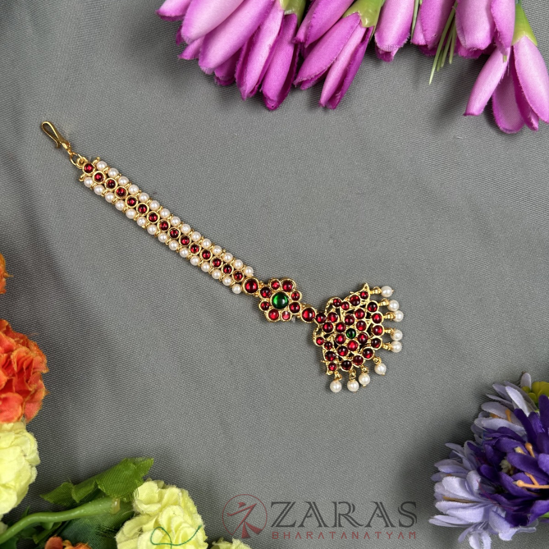 Bharatanatyam Dance Jewellery - Lettika Leaf RG Kemp CS Netti Chutti image 0