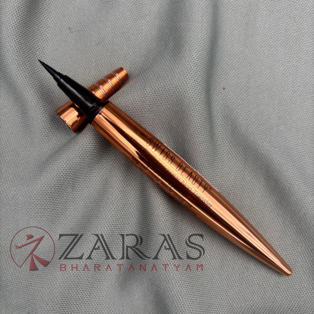 Bharatanatyam Dance Makeup Products - Ultra Black Eyeliner Sketch (Swiss Beauty) image 0