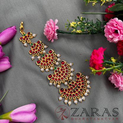 Bharatanatyam Dance Jewellery - 5 Step RG Kemp Netti Chutti image 0