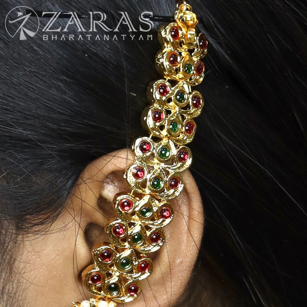 Bharatanatyam Dance Jewellery - Lotus Fl Maatal RG Kemp image 0