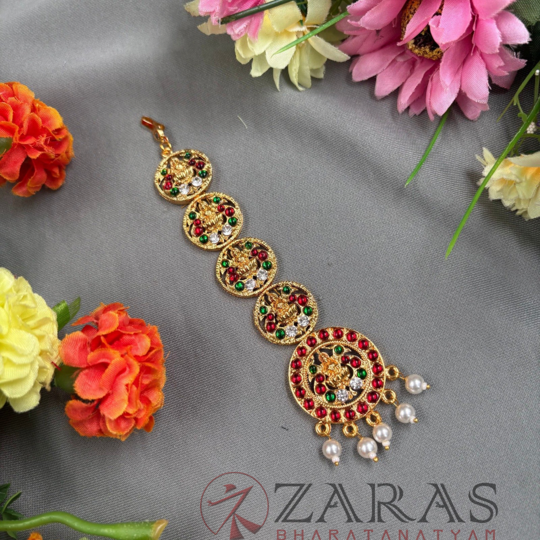 Bharatanatyam Dance Jewellery - Step Lakshmi RG Kemp Netti Chutti image 0