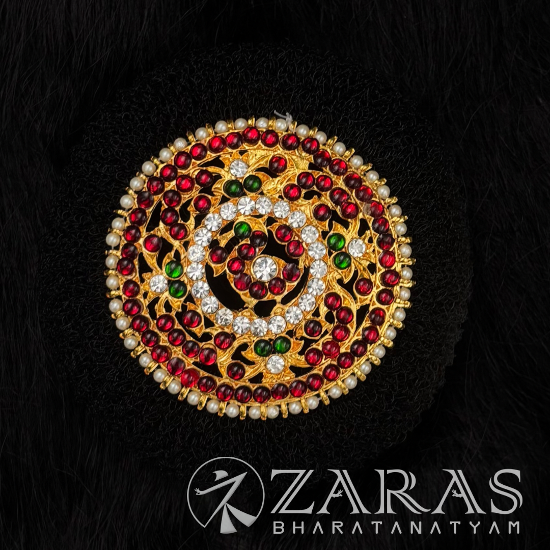 Bharatanatyam Dance Jewellery - Rakodi Peacock CS RG Kemp S Pearl image 0