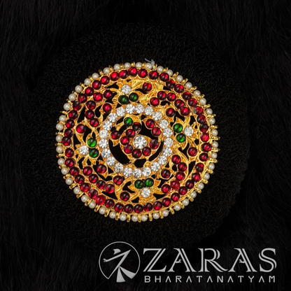 Bharatanatyam Dance Jewellery - Rakodi Peacock CS RG Kemp S Pearl image 0
