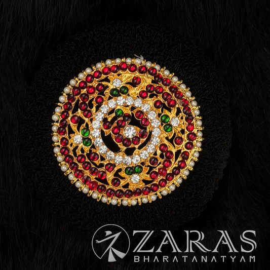 Bharatanatyam Dance Jewellery - Rakodi Peacock CS RG Kemp S Pearl image 0