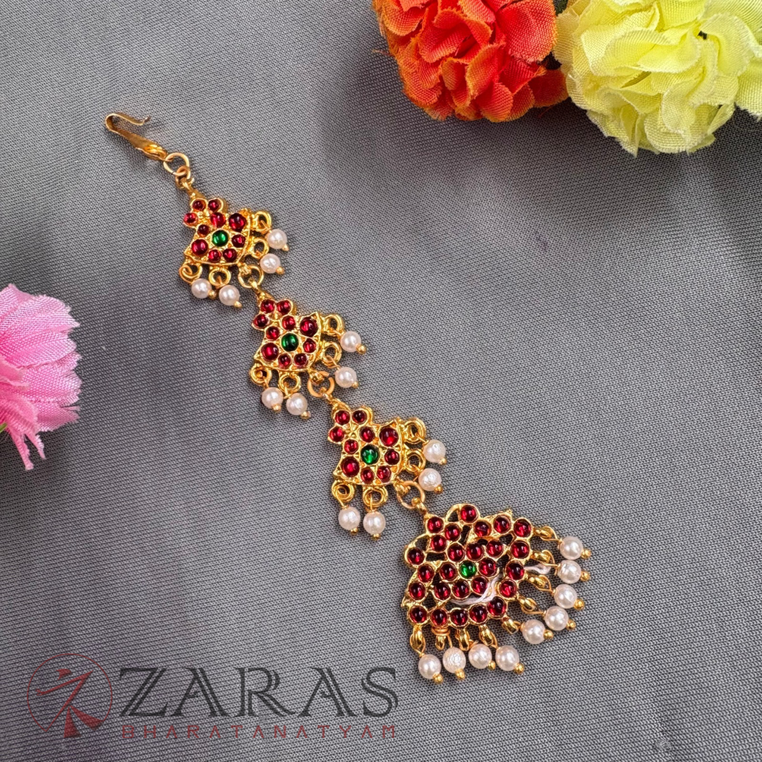 Bharatanatyam Dance Jewellery - Leaf RG Kemp Netti Chutti image 0