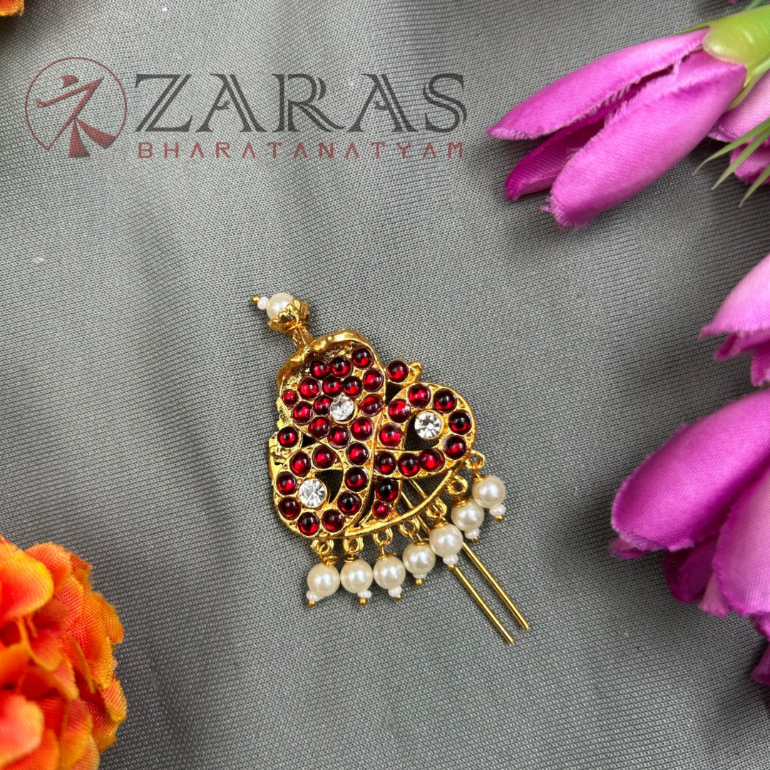 Bharatanatyam Dance Jewellery - Head Arch Snake Design Be image 0