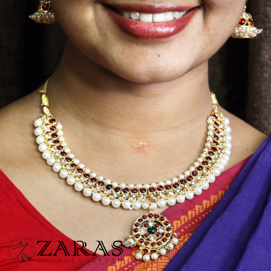 Bharatanatyam Dance Jewellery - Necklace Me CS Design RG Kemp image 0