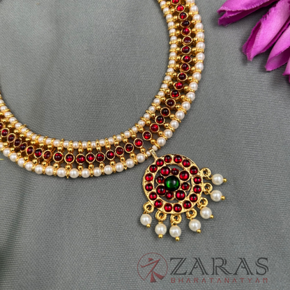 Bharatanatyam Dance Jewellery - Balls Necklace RG Kemp Pen image 0