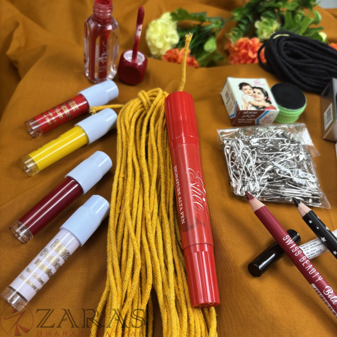 Bharatanatyam Dance Products - Makeup Kit (Set of 22 Pcs) image 2