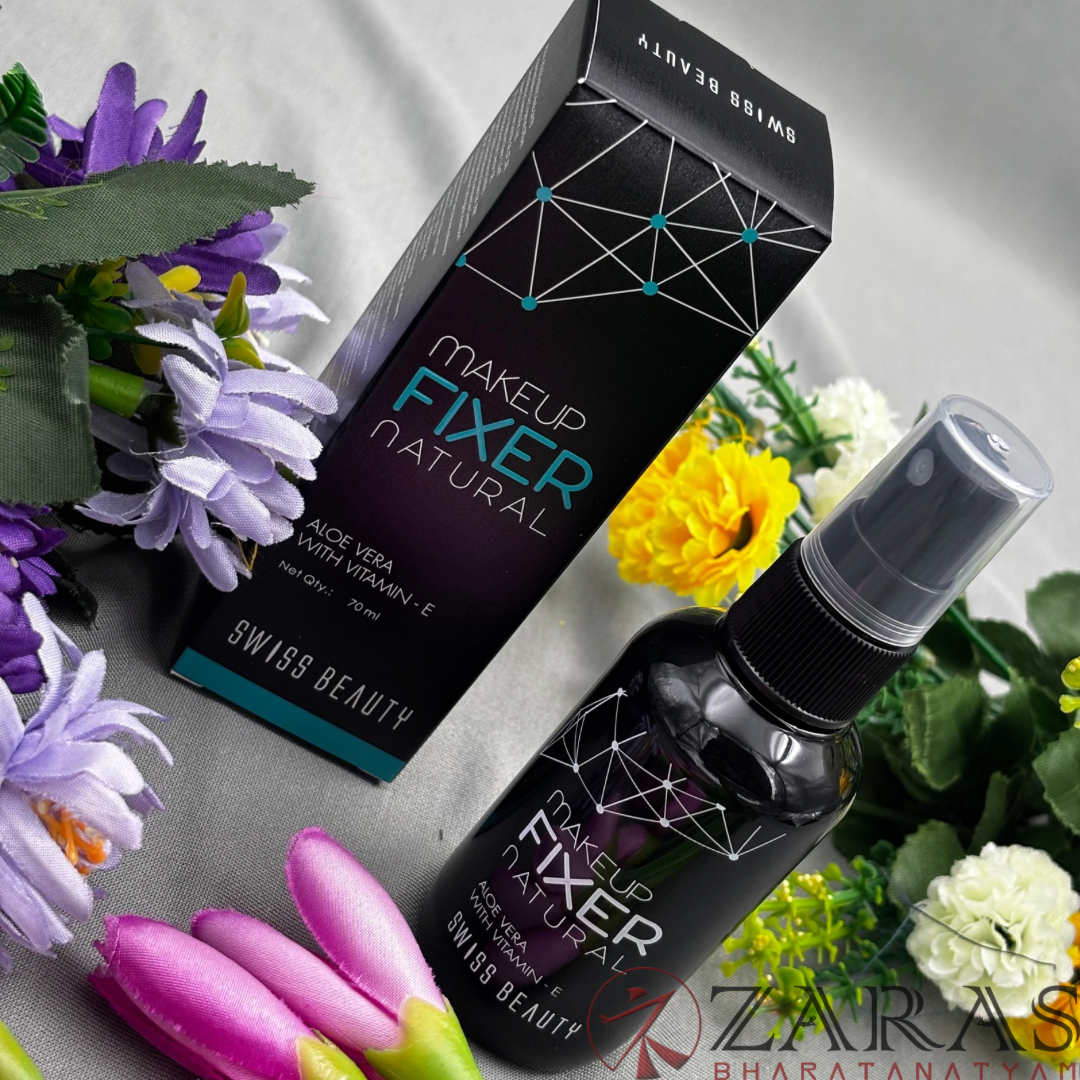Bharatanatyam Dance Makeup Products - Makeup Fix Spray (Swiss Beauty) image 3